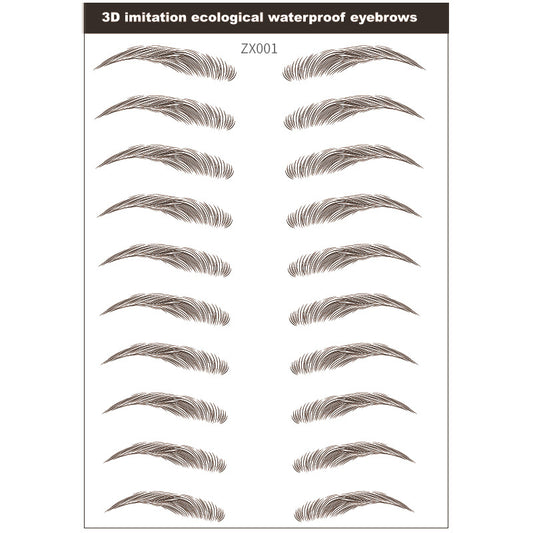 Adhesivos para Cejas Gruesas Naturales Ecológicos