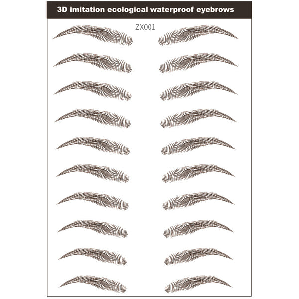 Adhesivos para Cejas Gruesas Naturales Ecológicos