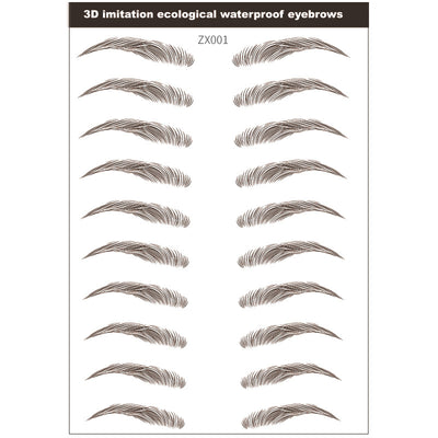 Adhesivos para Cejas Gruesas Naturales Ecológicos