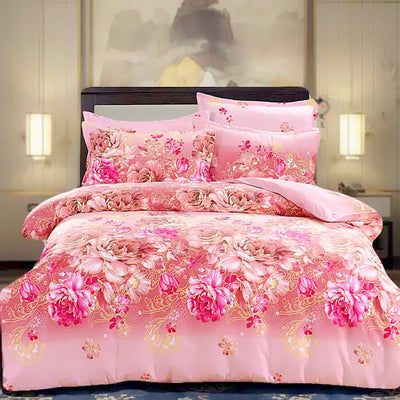 Juego de Cama Terciopelo Diamantado Suave al Tacto - 4 Piezas - Image 22