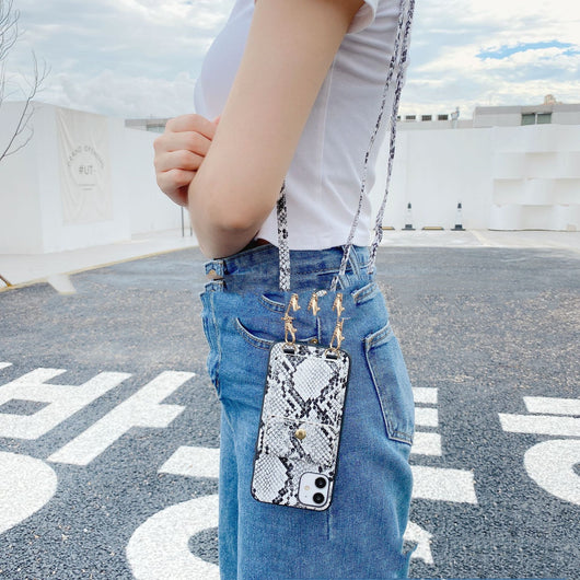 Funda de Cuero para Móvil con Diseño Diagonal - Image 8