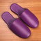 Pantuflas de Cuero para Mujer con Suela Suave y Cómoda