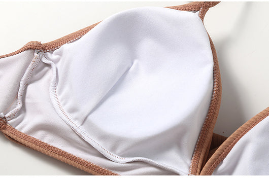 Traje de Baño Enterizo de Talle Alto Efecto Reductor con Abertura Lateral - Image 9
