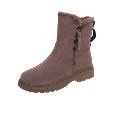 Botas de Nieve con Forro de Algodón y Terciopelo - Versátiles para Cualquier Estilo - Image 3