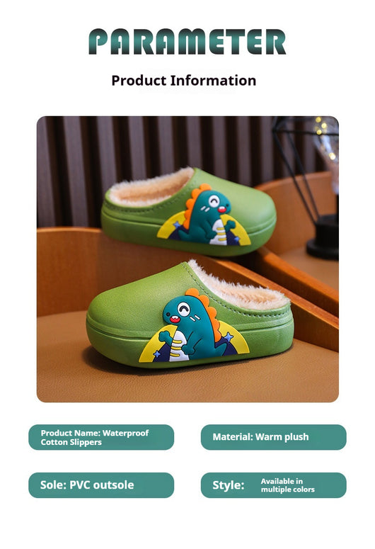 Pantuflas Infantiles Invierno Impermeables Antideslizantes Cálidas - Image 15