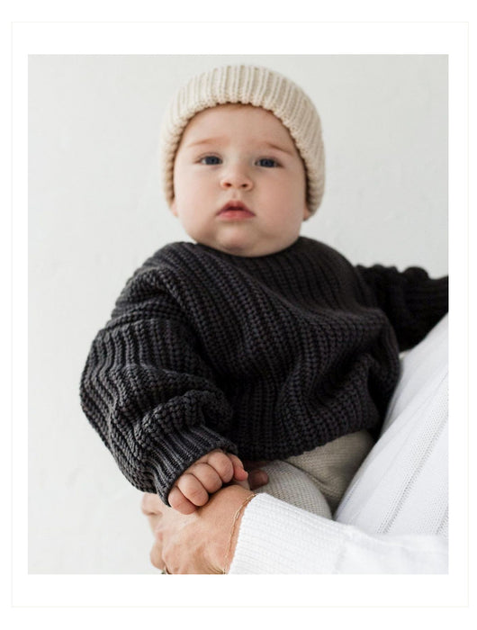 Suéter Básico de Cuello Redondo para Niñas - Colores Lisos - Image 27