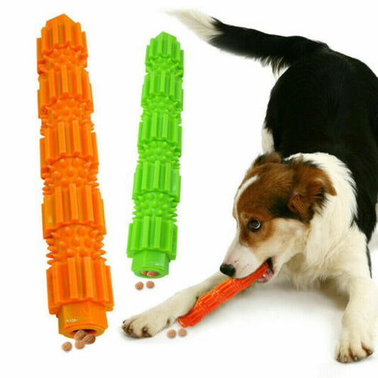 Juguete Masticable para Perros Agresivos con Dispensador de Premios y Limpieza Dental