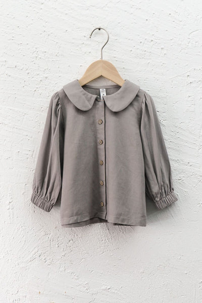Blusa Princesa Niña Cuello Muñeca Algodón y Lino - Image 26