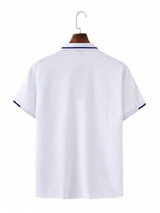 Camisa Casual Transpirable de Manga Corta para Negocios y Commuting - Image 22