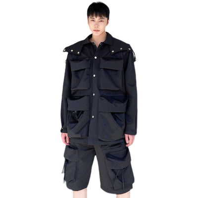 Chaqueta Táctica Multipockets con Funcionalidad Profesional - Image 5