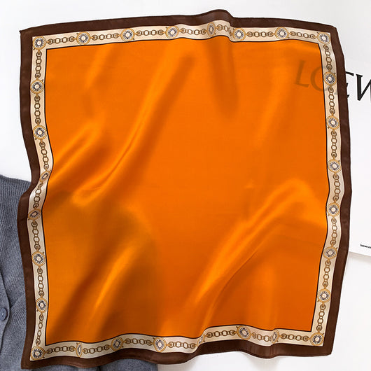 Pañuelo de Seda Liso para Mujer - Image 5