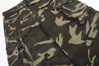 Pantalones de Trabajo Camuflaje Algodón Corte Recto para Hombre - Image 11