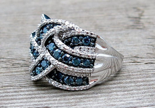 Anillo de Zafiro Elegante - Diseño Europeo y Americano de Tendencia - Image 4