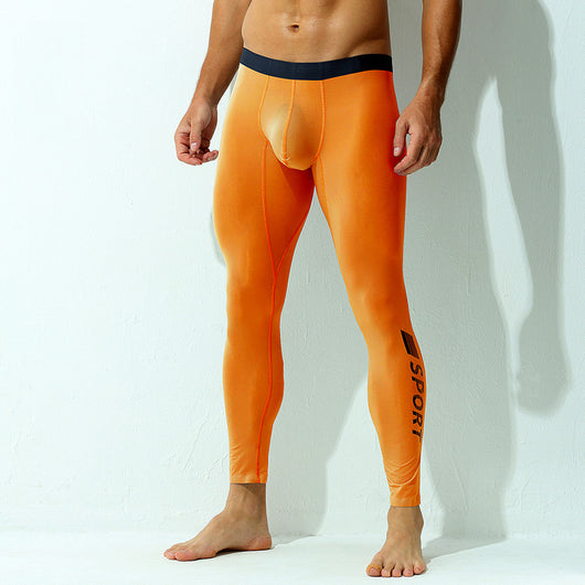 Pantalones Pijama Elásticos sin Costuras Ice Silk Ultradelgados de Secado Rápido - Image 8