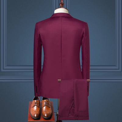 Conjunto de Dos Piezas Casual Liso para Hombre - Image 30