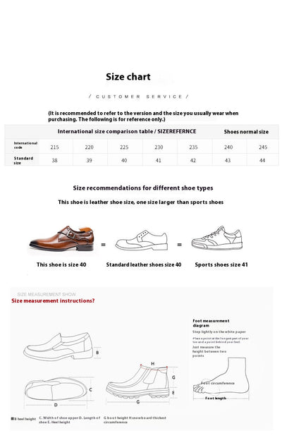 Zapatos Formales de Cuero para Hombre Estilo Británico Punta Cuadrada - Image 6