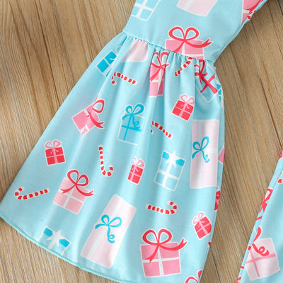 Conjunto de Sudadera Navideña con Papá Noel Estampado - Image 11