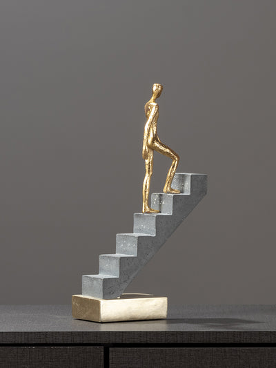 Escultura Decorativa de Pensador Creativo - Figura de Resina Retro para Oficina y Hogar - Image 8