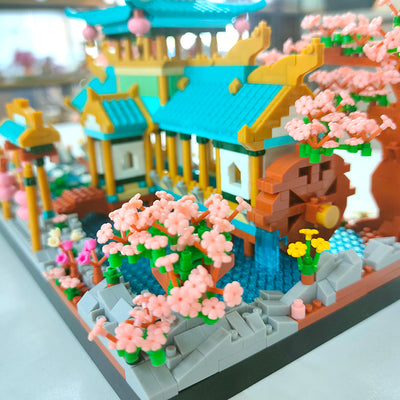 Bloques de Construcción Micro Partículas Pabellón Matrimonial - Puzzle 608 Piezas - Image 7