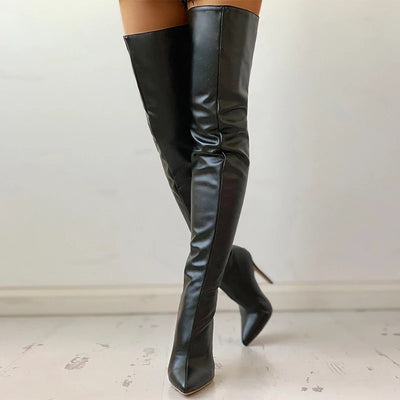 Botas Overknee Talla Grande con Personalidad y Estilo - Image 9