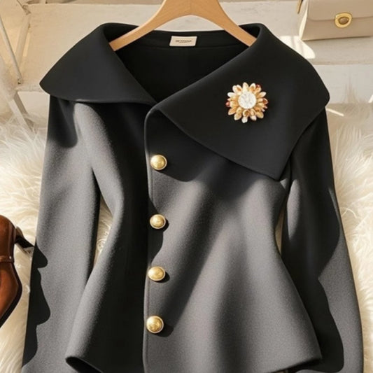 Blusa de Otoño con Control de Cintura - Estilo Elegante y Moderno