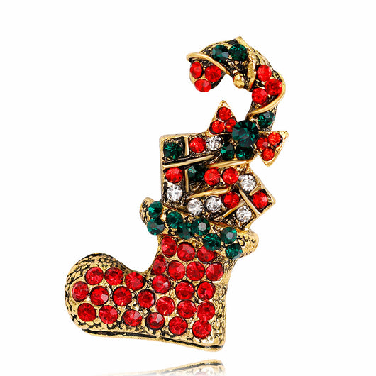 Broche Navideño Árbol de Navidad y Papá Noel - Image 23