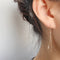Aretes Onda Largos para Mujer