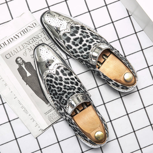 Zapatos de Cuero Brillante Punta Aguda para Hombre - Estilo Ejecutivo - Image 18