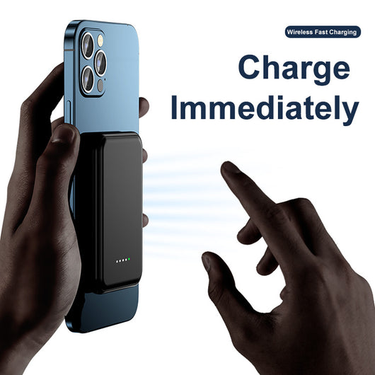 Batería Portátil Magnética 5000mAh con Carga Inalámbrica - Image 5