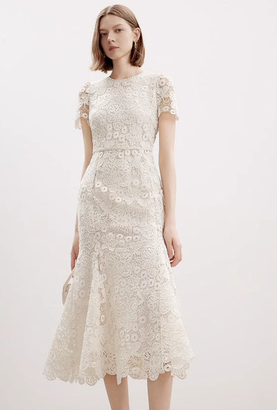 Vestido Ajustado con Encaje Elegante para Mujer - Image 7