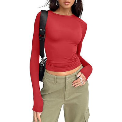 Remera Térmica Cuello Redondo Manga Larga para Mujer - Image 12