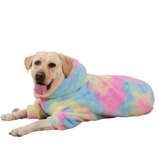 Suéter para Perro Tie-Dye Arcoíris con Patrón de Conejo - Image 5