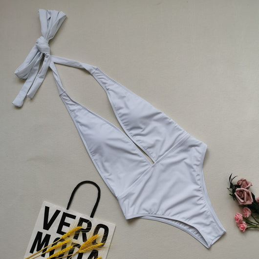 Traje de Baño Entero Talla Grande Diseño Clásico Europeo y Americano - Image 10