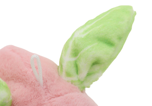 Pink plush pig cat toy with green wings, featuring sound and vibration, 15.5cm long, with USB charging. - Image 12