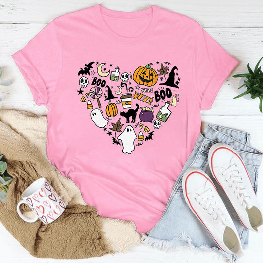 Camiseta Halloween Boo Pumpkin Love Unisex - Image 13