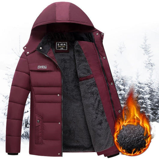 Chaqueta Acolchada Térmica para Hombre Adulto Mayor - Image 11