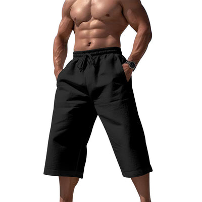 Pantalones Capri Casuales Transpirables para Hombre - Image 23