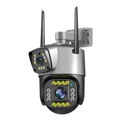 Cámara Exterior WiFi 4G Dual Lente HD Resistente al Agua - Image 6