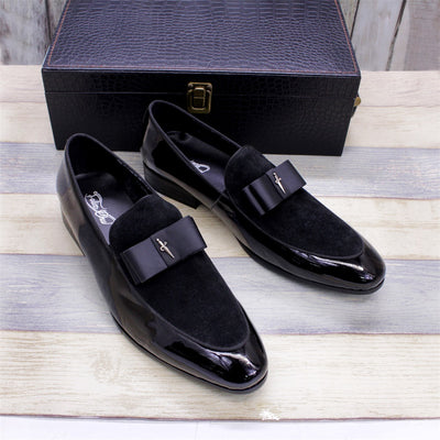 Zapatos de Cuero Mixto para Hombre - Acabado Mate y Brillante - Image 4