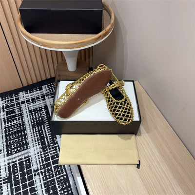 Zapatos Mary Jane Tejidos con Diseño Hueco - Comodidad y Estilo - Image 14