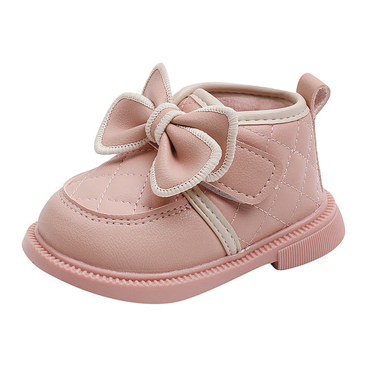 Zapatos de Bebé Niña con Moño de Algodón - Image 8