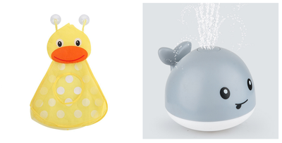 Juguete de Baño Ballena con Rociador Eléctrico por Inducción - Image 22