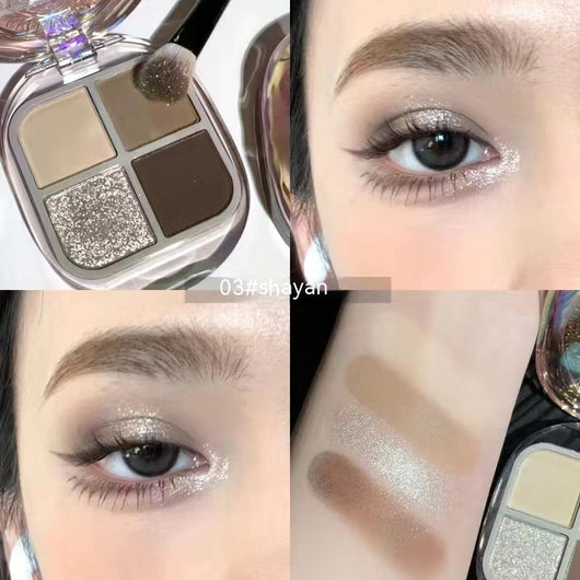 Paleta de Sombras Fire Paint Cuatro Colores GlamColour - Image 4