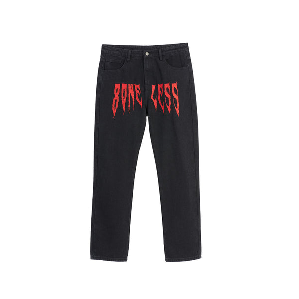 Pantalones Denim Anchos de Moda Estadounidense