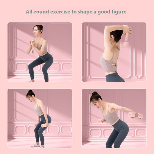 Mancuernas Ajustables para Mujer - Equipo de Fitness Modular para Casa - Image 5