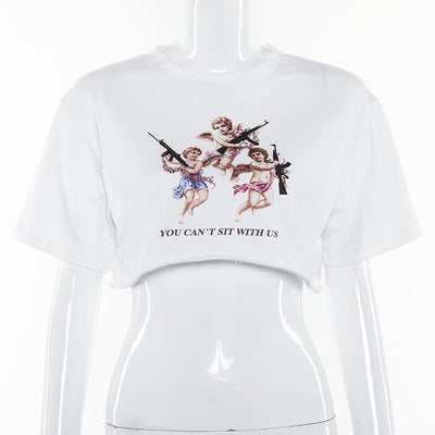 Playera Cupid Estampada Manga Corta - Image 12