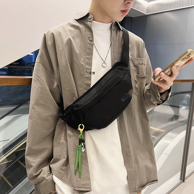 Bolsa Pecho Hombre Diseño Liso Versátil - Image 9