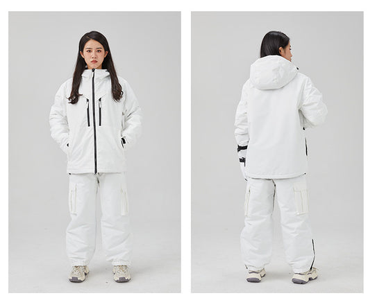 Conjunto Deportivo Acolchado Impermeable Holgado - Image 16