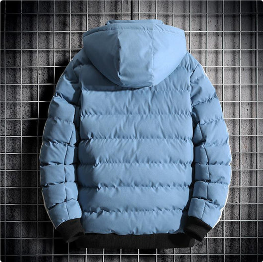 Abrigo Acolchado de Algodón para Hombre Estilo Coreano Invierno - Image 13