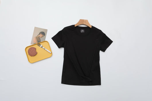 Blusa Fresca de Algodón y Seda de Gusano para Mujer - Manga Corta Verano - Image 13